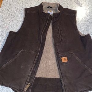 Mens Carhartt brown vest